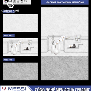 Gạch ốp tường (30x60) THP3607 men bóng 
