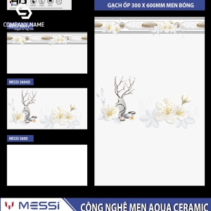 Gạch ốp tường (30x60) THPM3604 men bóng 