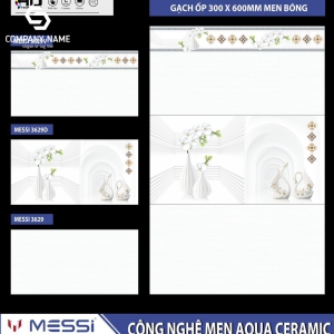 Gạch ốp tường (30x60) THP3629 men bóng 