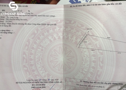 BÁN ĐẤT GIÁ RẺ TẠI TP.TÂN AN - LONG AN