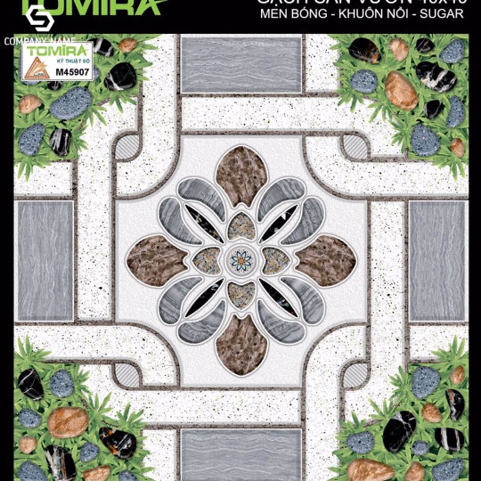 Gạch sân vườn40x40