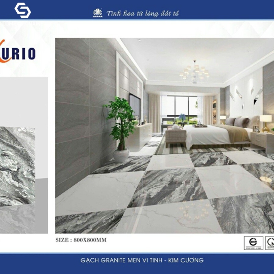GẠCH BÓNG KÍNH 80X80 