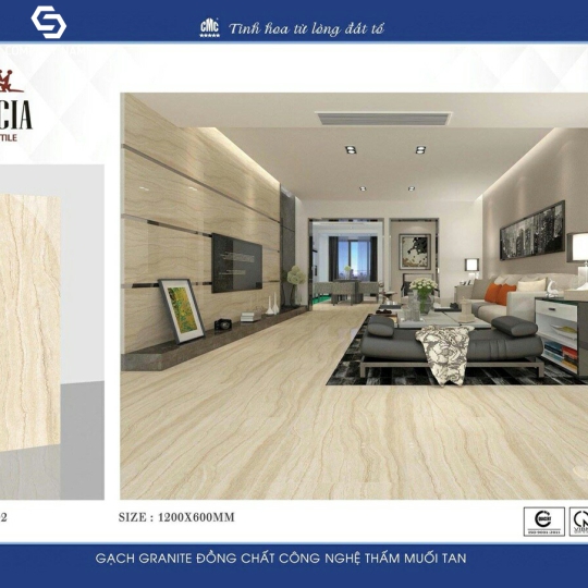 GẠCH BÓNG KÍNH LÓT NỀN 80X80 