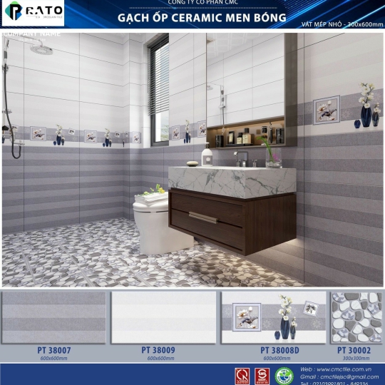 Gạch ốp tường (60×60) VTH.PT38009
